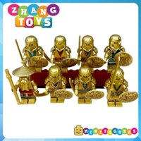 Đồ chơi xếp hình Ninjago Kai Nya Jay Cole Zane Lloyd golden ninja Wu Minifigures Bb B01 08
