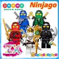 Đồ chơi xếp hình Ninjago ZX kai lloyd cole zane jay bản đẹp Minifigures Ga131 136
