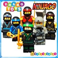 Đồ chơi xếp hình Ninjago Season 1 Kai Cole Jay Zane Nya Lloyd Minifigures Eagle EG001 006