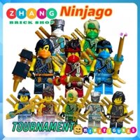 Đồ chơi xếp hình Ninjago Tournament Kai Lloyd Cole Jay Nya Zane Dragons Rising Minifigures custum