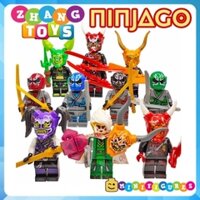 Đồ chơi xếp hình Ninjago Season Kai Jay Lloyd Jane Nya fake Chen Samurai X Ultra Violet Villain Minifigures