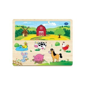 Đồ chơi xếp hình nông trại Winwintoys 68332