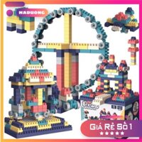 Đồ chơi xếp hình phát triển trí tuệ lắp ráp mô hình từ 520 chi tiết đồ chơi lego cho bé yêu