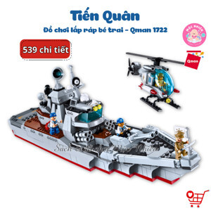 Đồ chơi xếp hình Qman 1722 – Tiến quân