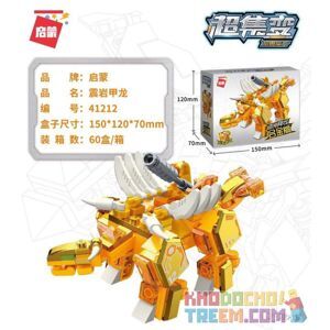 Đồ chơi xếp hình QMAN 41212: Khủng long Ankylosaurus