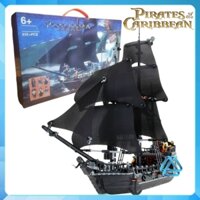 Đồ chơi Xếp hình tàu Black Pearl Ship ngọc trai đen Cướp biển Caribbean Pirates of the Caribbean Minifigures KK19001