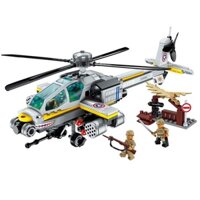 Đồ Chơi Xếp Hình Thông Minh Lego Cho Trẻ Từ 6 Tuổi  - Máy Bay Trực Thăng Chiến Cơ 280 Mảnh Ghép - Qman 1719