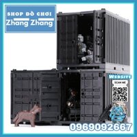 Đồ chơi xếp hình Thùng Container quân đội Minifigures