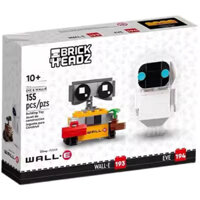 Đồ chơi xếp hình WALL-E + EVA , mô hình lắp ráp thông minh (155 chi tiết)