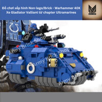 Đồ chơi xếp hình Non-lego/Brick - Warhammer 40K - Xe Gladiator Valliant từ chapter Ultramarines