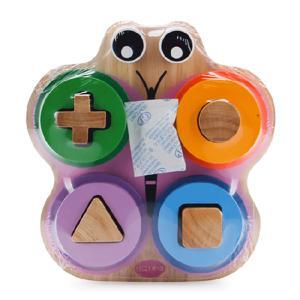 Đồ chơi xếp trụ hình con bướm Winwintoys 60042