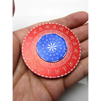 Đồ chơi xoay tay Fidget Spinner kim loại Baccarat, trò chơi may mắn, giải trí, giảm căng thẳng, đồ chơi xoay tay