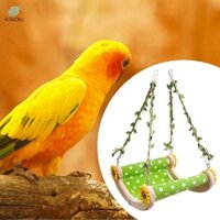 Đồ Chơi Xoay Vẹt Treo Võng Mặt Trời Conures Leo Võng Cockatiel Tập Gym Budgie Nhai Đồ Chơi