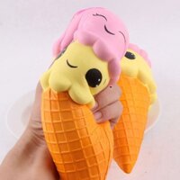 Đồ Chơi Xốp Squishy Giảm Stress Hình Cây Kem Dễ Thương Cho Bé Jp1