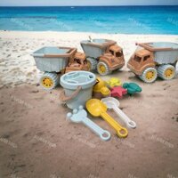 Đồ Chơi xúc cát , đồ chơi đi biển cho bé bằng nhựa lúa mạch