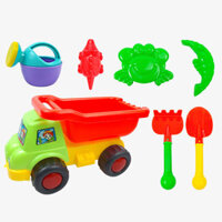 Đồ chơi xúc cát xe ben đi biển HT80038