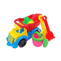 Đồ chơi xúc cát xe ben đi biển HT336