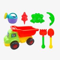 Đồ chơi xúc cát xe ben đi biển HT80038