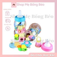 Đồ Chơi Xúc Xắc Bình Ti Baby 9 Món Cho Bé Vui Chơi Giải Trí