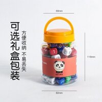 Đồ chơi xúc xắc kỹ thuật số đóng hộp cho trẻ em, đạo cụ giáo dục, xúc xắc lớn, đồ chơi dạy học