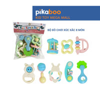 Đồ chơi xúc xắc lục lạc Pikaboo mẫu mã cao cấp, đa dạng phong phú giúp kích thích thị giác cho bé