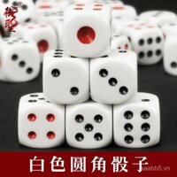 Đồ chơi xúc xắc Yusheng, xúc xắc màu, đạo cụ xúc xắc, xúc xắc số lớn, dụng cụ dạy học, đếm điểm, bộ lọc lớn, máy lắc xúc xắc, hạt xúc xắc trắng