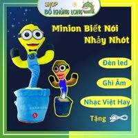 Đồ Chơi Xương Rồng Biết Nói MINION Dễ Thương Hát 120 Bài Tiếng Việt Tặng Sạc usb Qùa Tặng Cho Bé - BỐ KHỦNG LONG