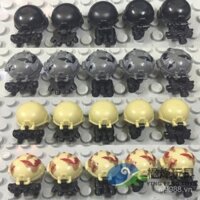 Đồ chơi Yingfeng, quân đội đặc biệt bên thứ ba trong nước, mô hình minifigure, khối xây dựng, phụ kiện, mũ bảo hiểm chiến thuật, kính nhìn đêm, ngụy trang LPV6