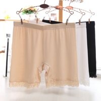 Đồ chơi3 món hàng hiệu giống hoa như nước, cotton modal, ren, quần an toàn, ba điểm chống ngập tất kết hợp11