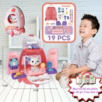 Đồ chơi，Trang điểm Cat Rocket Pet Ba lô Đồ chơi trẻ em Tương tác cá nhân