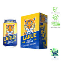 ĐỘ CỒN 4.2% - Thùng bia Larue vàng 24 lon 330ml mẫu mới