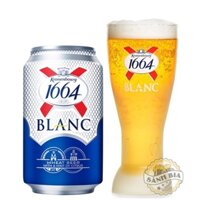 Độ cồn 5.0%- Thùng 24 lon bia Kronenbourg 1664 Blanc(330ml/lon).