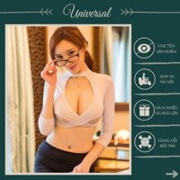 Đồ Cosplay Váy Thư Ký Sexy - Bộ Đồ Ngủ Cô Thư Ký Gợi Cảm Của Sếp UNIVERSALXXX - DCP04