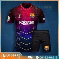 Đồ Đá Banh Thể Thao Độc Lạ Cực Đẹp - CLB Barcelona Galaxy S02