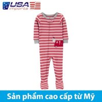 Đồ dài, đồ ngủ cotton phôm ôm đỏ cứu hoả Car-tờ Auth Từ Mỹ (1N032310)