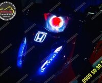 Độ đèn bi cầu Led HTR 3.0 cho Sh Việt Nam