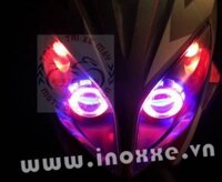 Độ đèn gương cầu-Đèn xenon siêu sáng