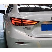 Độ Đèn Hậu Mazda 3 2015 – 2017 Mẫu Audi Nguyên Cụm – Lắp Đặt Cắm Giắc 100%, Không Độ Chế