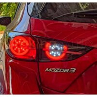 Độ Đèn Hậu Mazda 3 2015 – 2017 Mẫu 4D Taiwan Nguyên Cụm – Lắp Đặt Cắm Giắc 100%, Không Độ Chế