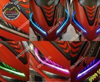 Độ đèn LED Demi đổi màu tích hợp xi nhan Vario 2018