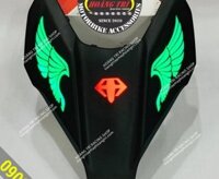 Độ đèn Led mặt nạ Airblade 2016 - Led Logo, Led hoa văn theo yêu cầu