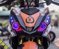 Độ đèn mắt cú Winner 150