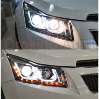Độ Đèn Pha Chevrolet Cruze 2010 – 2016 Mẫu 2U Audi Nguyên Cụm – Tăng Sáng Hiệu Quả, Đăng Kiểm Dễ Dàng
