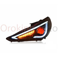 Độ Đèn Pha Hyundai Sonata 2010 – 2014 Mẫu 2 Nguyên Cụm – Tăng Sáng Hiệu Quả, Đăng Kiểm Dễ Dàng
