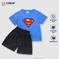 Đồ Đi Chơi Cho Bé Trai, Quần Áo Siêu Nhân Cho Bé Trai Thun Cotton Mềm Mịn JumpUp