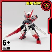 Đỏ Dị Giáo Gundam Hạt Khối Xây Dựng moc Mecha Mô Hình Lắp Ráp Đồ Chơi Tương Thích Lego Ban Đầu Bé Trai Bé Gái Quà Tặng L9JD