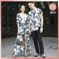 Đồ Đôi - ÁO ĐÔI - Áo váy cặp đôi E374 - LoviCouple - Có FeedBack