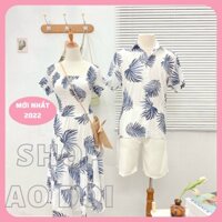 Đồ đôi nam nữ dễ thương, đồ cặp nam nữ váy áo đôi chất đẹp để chụp hình cưới, đi du lịch, đồ đôi đi biển nam nữ