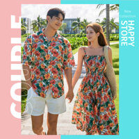 Đồ đôi nam nữ dễ thương, đồ cặp nam nữ váy áo đôi chất đẹp để chụp hình cưới, đi du lịch, đồ đôi đi biển nam nữ