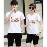 Đồ đôi xinh xắn đi chơi Noel đẹp khỏi chê  giá 1 bộ gồm 1 quần  1 áo - Bộ nữ,3XL